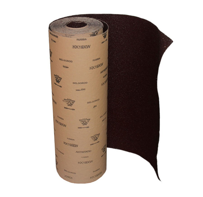 Наждачная бумага на тканевой основе (шкурка шлифовальная) Н-4 (775 мм / 1 м.п) Белгородская